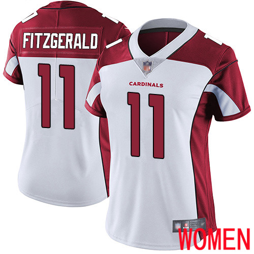 Arizona Cardinals Limited White Women Larry Fitzgerald Road Jersey NFL Football 11 Vapor Untouchable